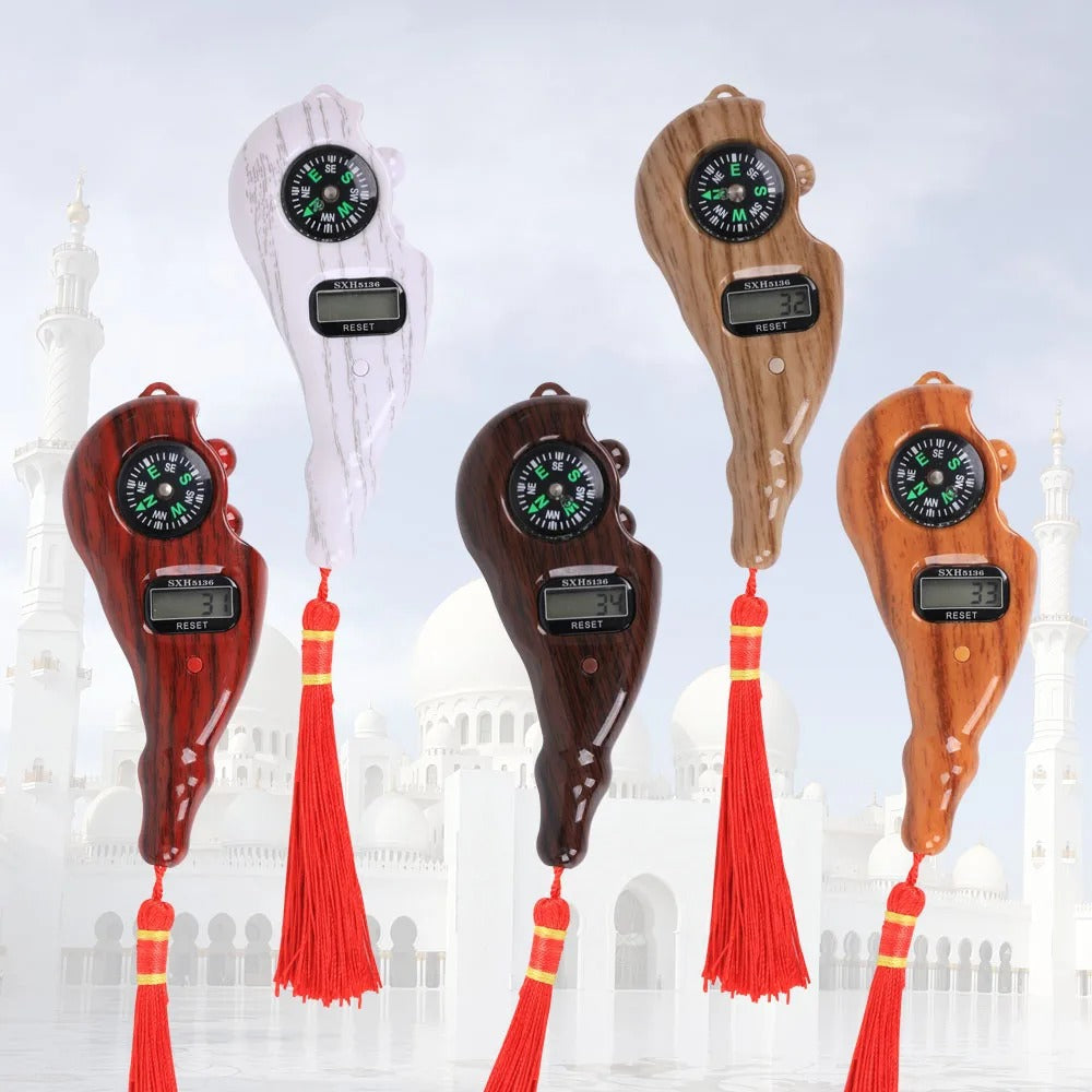 Electronic Rosary tally counter with Compass